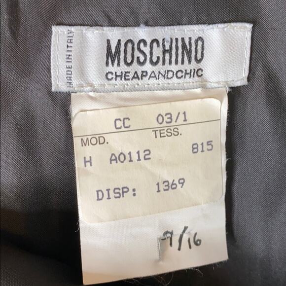 Moschino Cheap And Chic Knee-Length Crepe Skirt 8 - Picture 6 of 8
